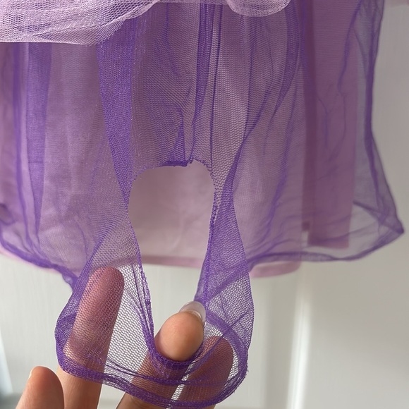 Girls “Disney Frozen” long sleeve shirt tulle dress size 6-8yrs - Picture 5 of 7